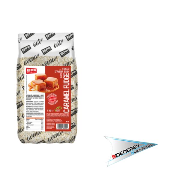 Bpr Nutrition-FIOCCO D'AVENA BABY AROMATIZZATO (Porridge Conf. 1 Kg)   Caramel Fudge  